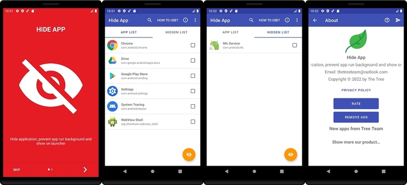 Cách ẩn ứng dụng riêng tư trên Android bằng ứng dụng “Ẩn ứng dụng (Hide App)”