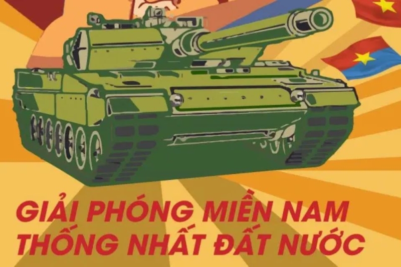 Hình ảnh 30/4 làm banner và poster