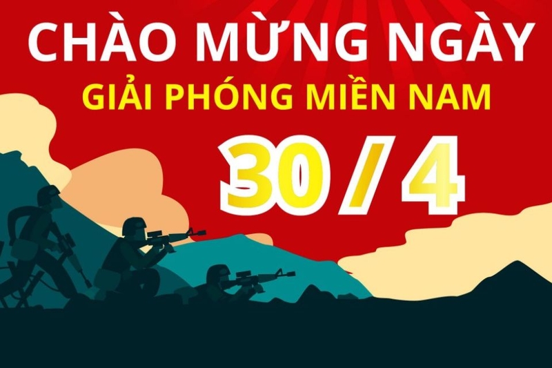 Hình ảnh 30/4 làm banner và poster