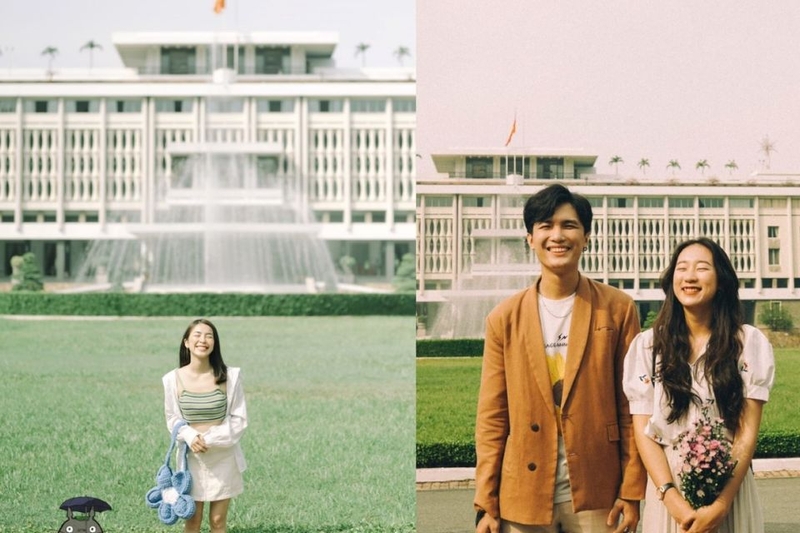 Xu hướng check-in để lưu giữ ảnh nhân ngày 30/4