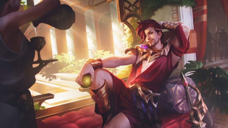 Sử dụng ảnh nền là các vị tướng trong game Liên Quân