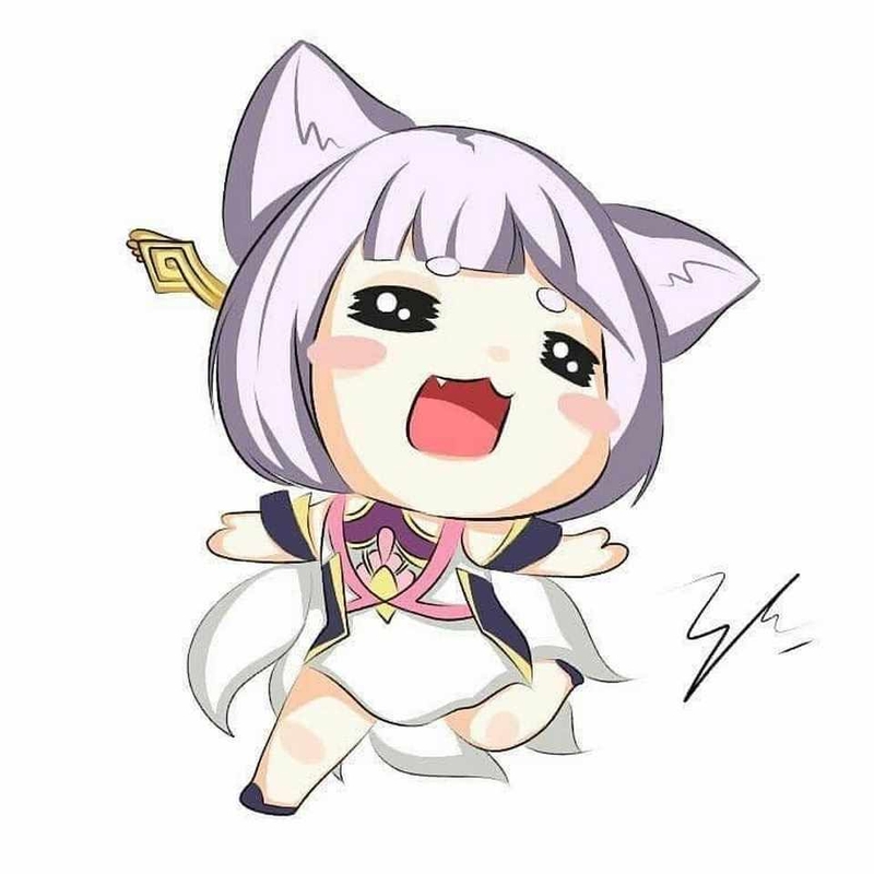 Hình ảnh chibi vô cùng đáng yêu của nhân vật