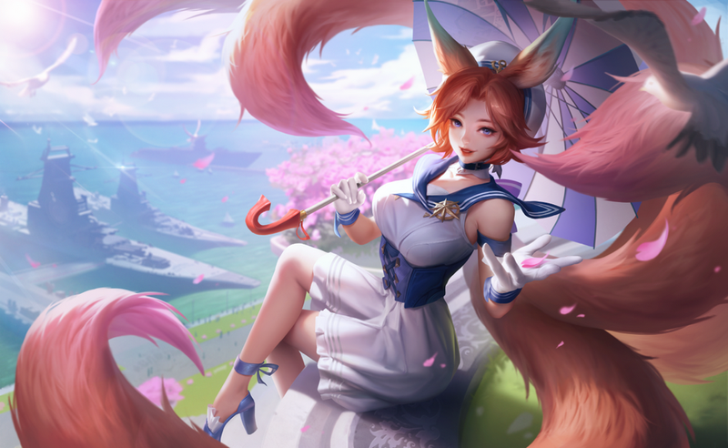 Liliana Thủy Thủ Hồ Ly với trang phục độc đáo