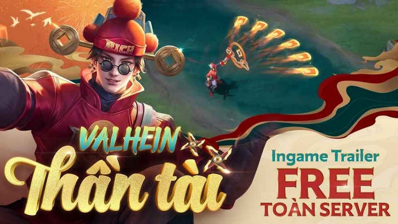Hình ảnh Valhein Thần Tài ấn tượng nhất