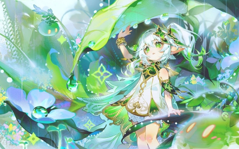 Ảnh anime 4D phong cách đáng yêu, cute cho máy tính 1
