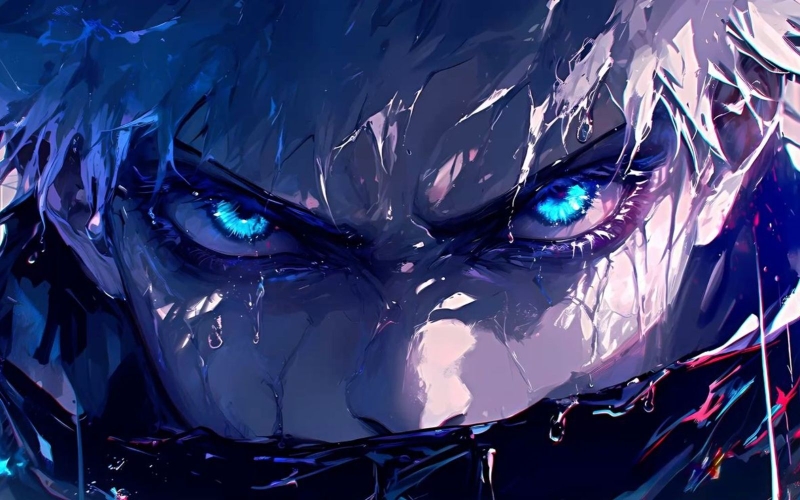 Ảnh anime 4D phong cách cá tính, mạnh mẽ cho máy tính 2