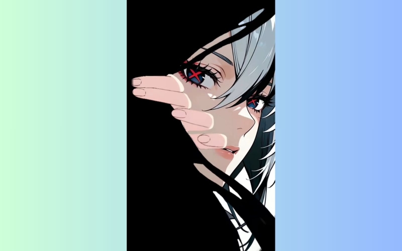Ảnh anime 4D phong cách cool ngầu cho điện thoại 1