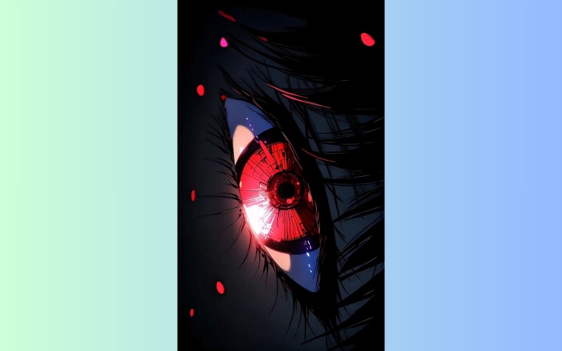Ảnh anime 4D phong cách cool ngầu cho điện thoại 2
