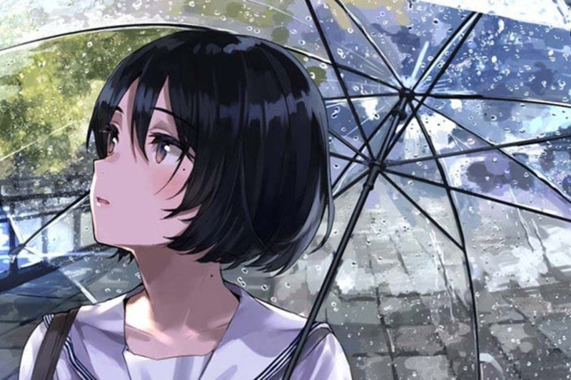 Ảnh anime buồn cô đơn nữ 5