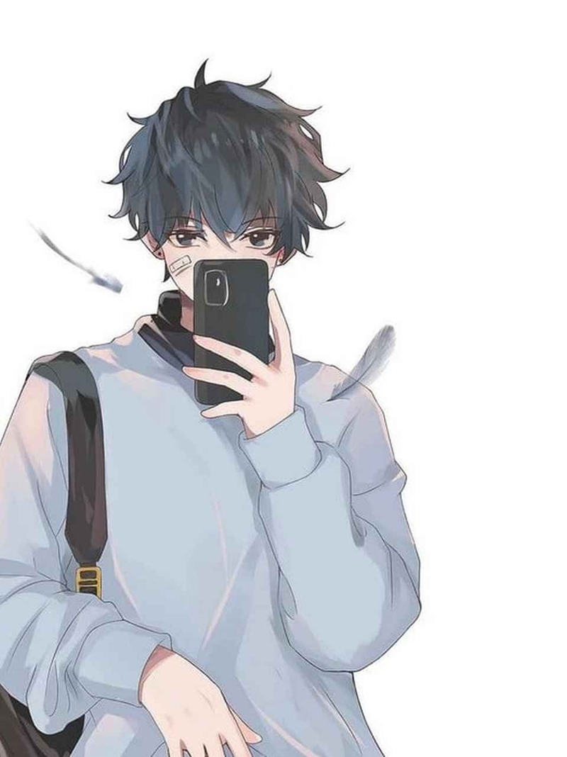 Hàng loạt hình ảnh anime nam che mặt