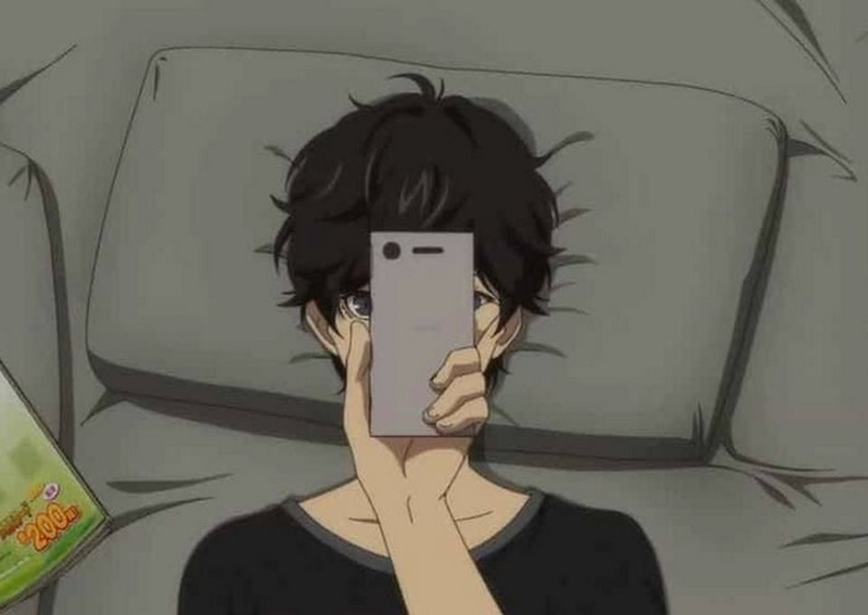 Những hình ảnh nhân vật anime nam che mặt