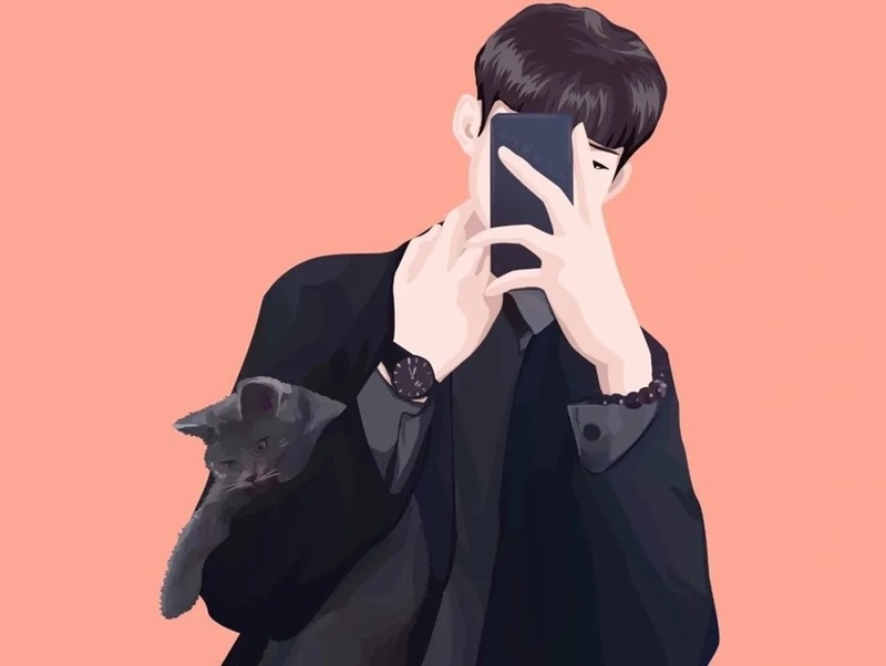 Ảnh gái xinh cầm điện thoại che mặt - Xu hướng mới và nghệ thuật chụp hình đầy bí ẩn