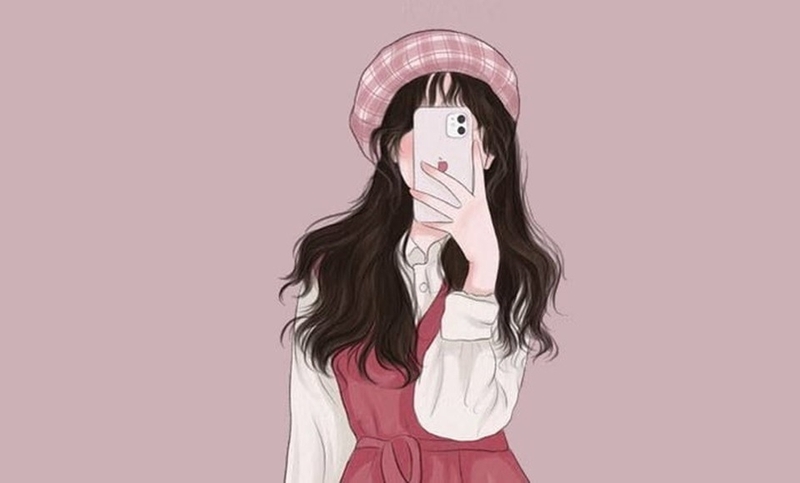 Những mẫu ảnh anime che mặt