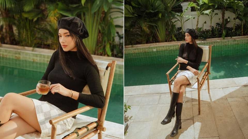Bạn có thể kết hợp với các biểu cảm như mỉm cười nhẹ nhàng