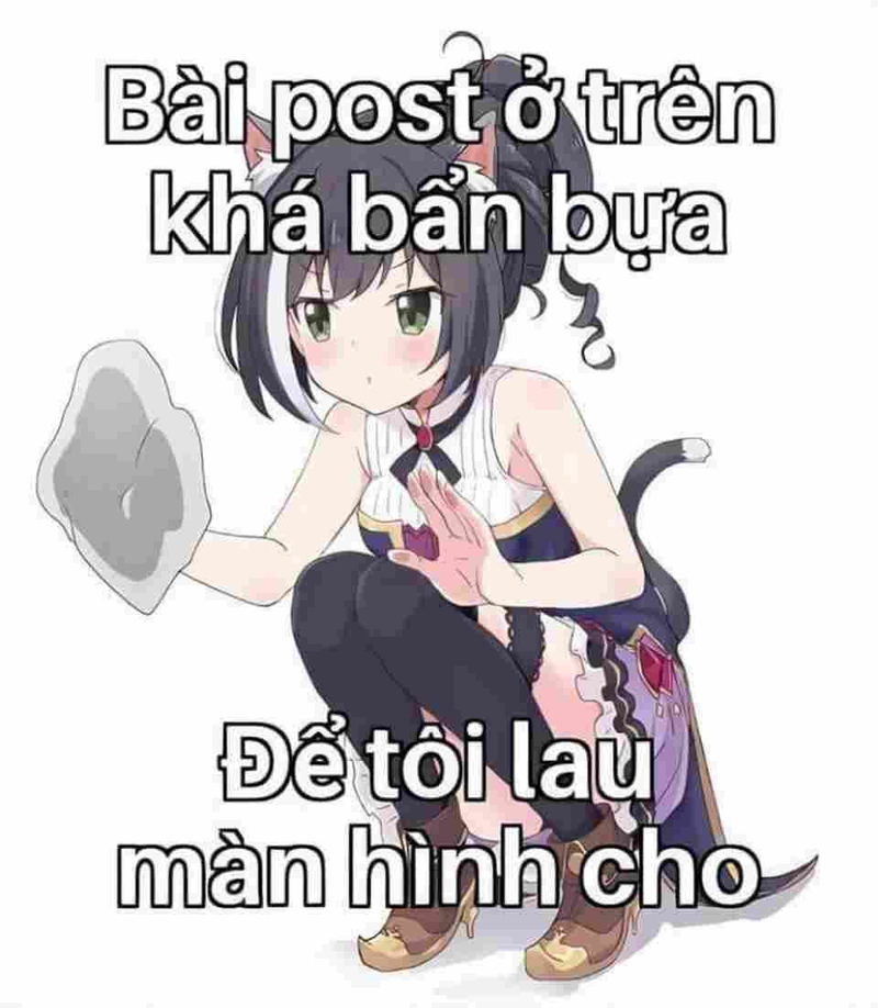 Tuyển tập meme ảnh chế anime thịnh hành