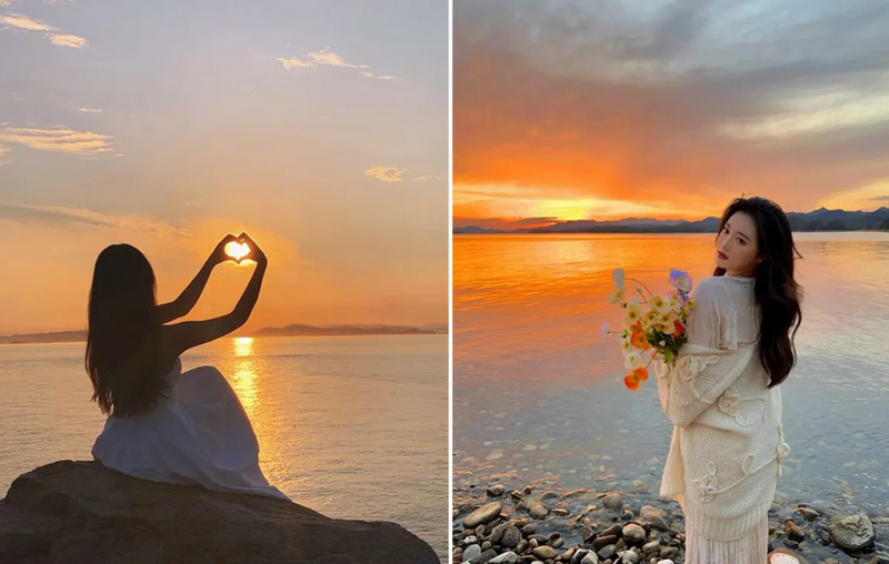 Bí quyết chọn góc chụp ảnh hoàng hôn siêu đẹp