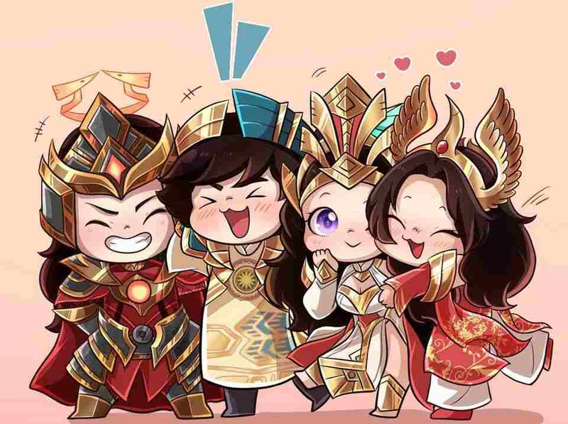 Ảnh tướng Laville chibi cute, đáng yêu và thú vị