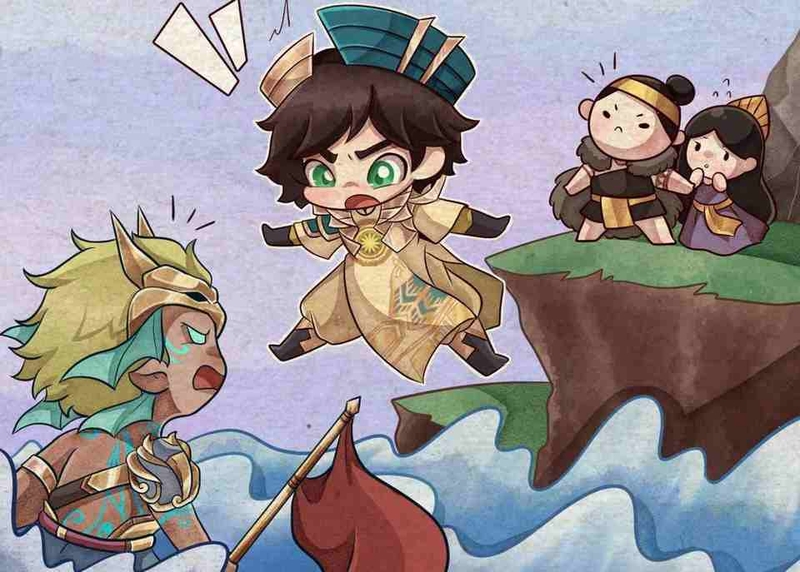 Ảnh Laville chibi cute, hài hước nhất hiện nay