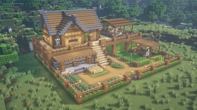 Ảnh Minecraft thiết kế 3