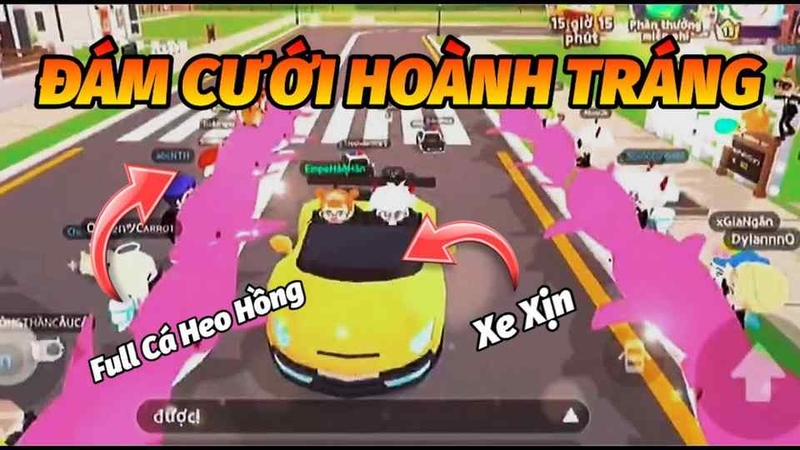 Nhiều hoạt động dành cho các đôi trong game