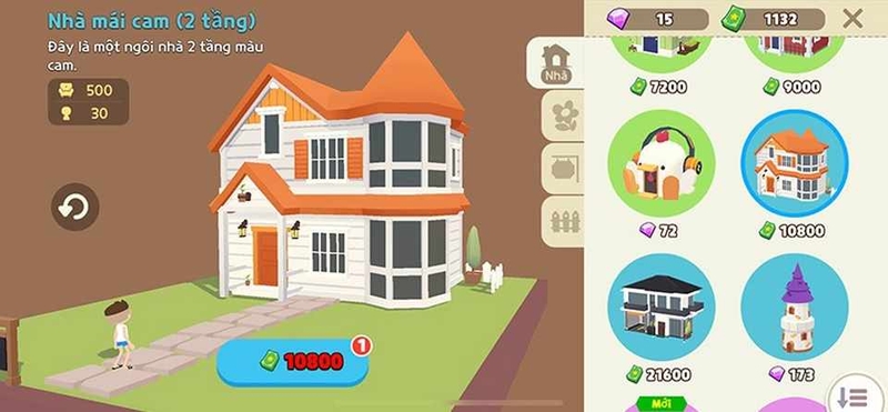 Ngôi nhà lớn trong thế giới siêu giàu của Play Together