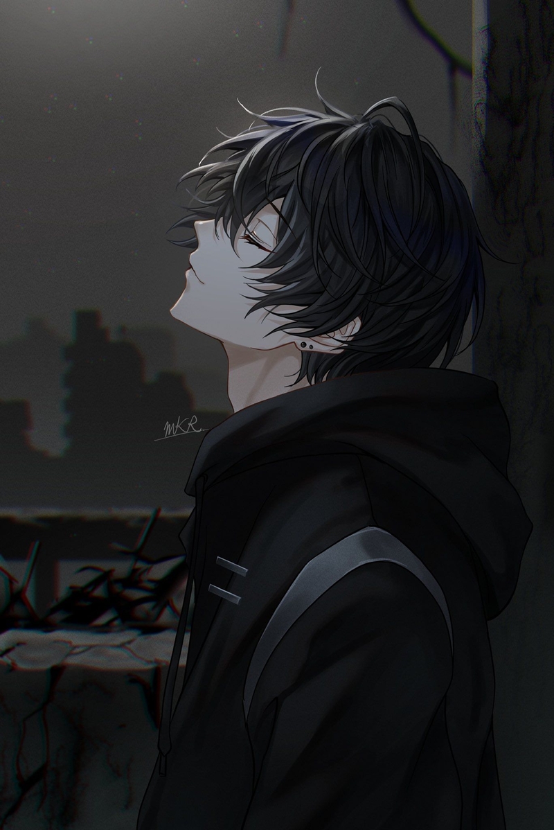 ảnh sad boy anime hình 9