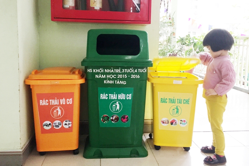 Hình thành thói quen phân loại rác 2