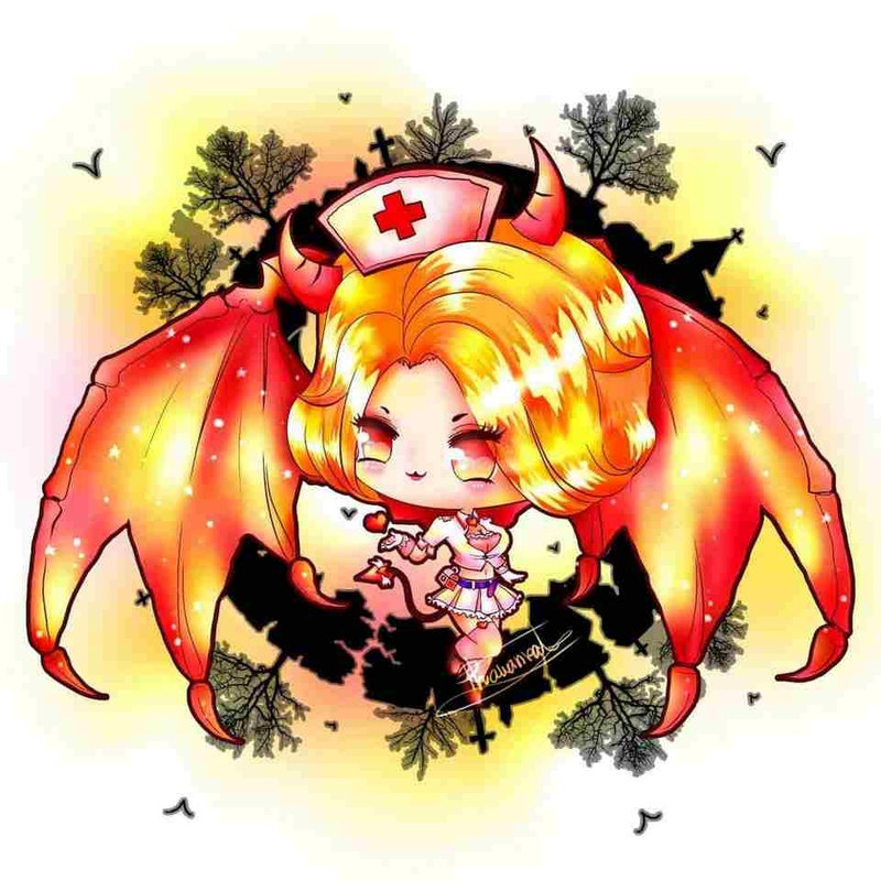 Phiên bản Chibi của Veera có kích thước nhỏ gọn
