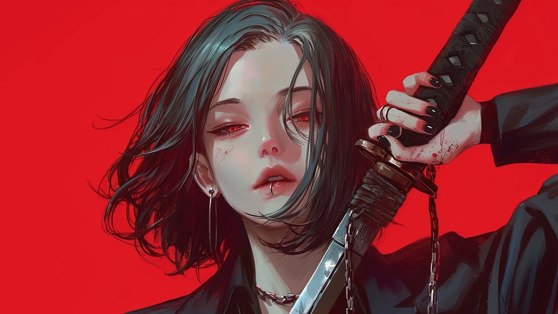 Tổng hợp ảnh Anime Girl lạnh lùng ngầu cho mọi thiết bị 3