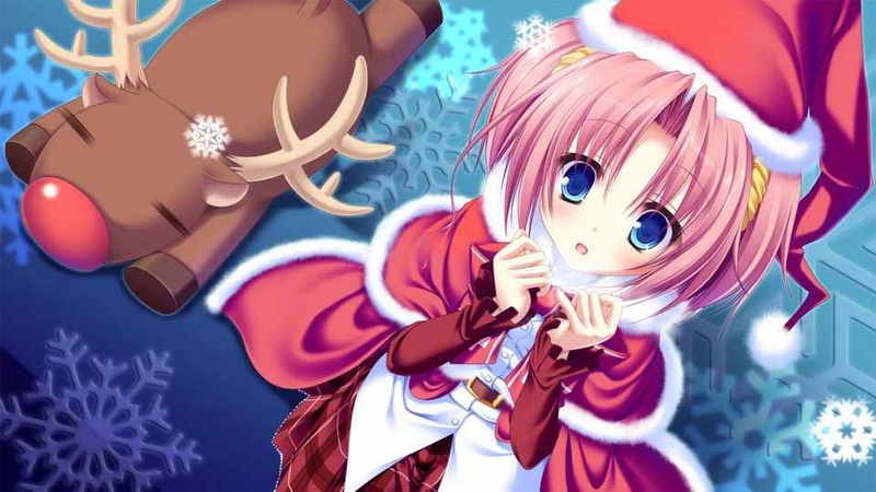 Ảnh anime Giáng sinh ấn tượng