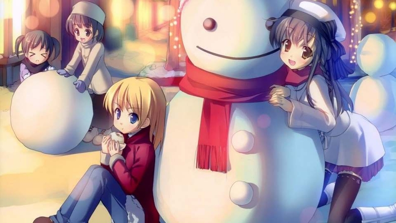 Ảnh anime Giáng sinh dễ thương