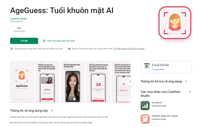 AgeGuess: AI Face Age
