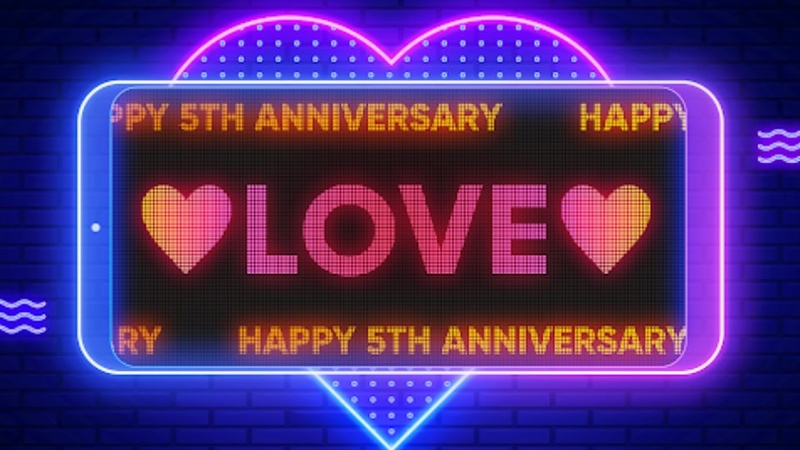 Lightboard: Scrolling Neon Text