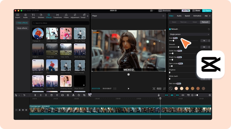 app chỉnh màu video hình 1