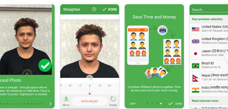 passport photo maker visa id