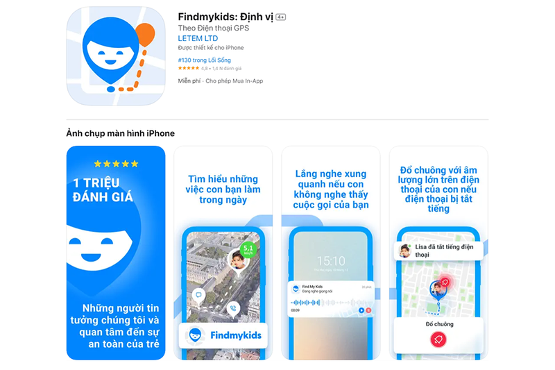 Findmykids: Định vị con trẻ