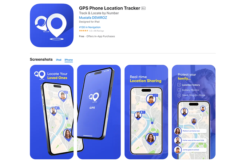 GPS Phone Location Tracker