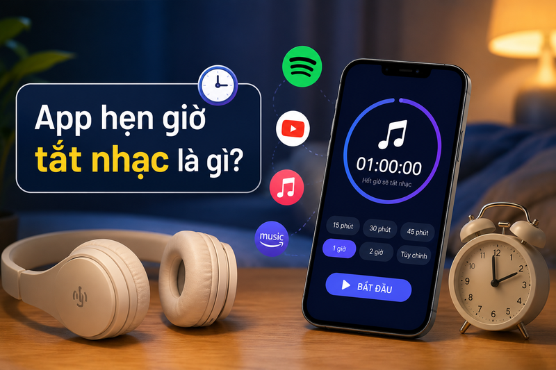 App hẹn giờ tắt nhạc - hình 1
