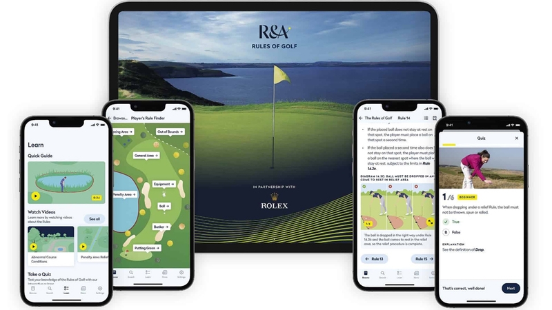 Ứng dụng Luật Golf 2023