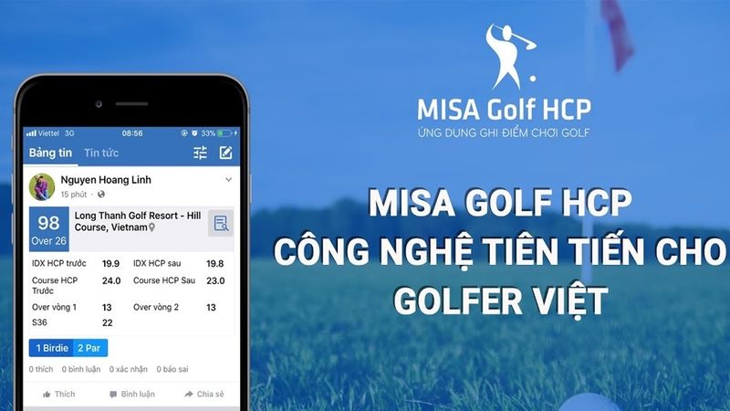 Ứng dụng MISA Golf Handicap