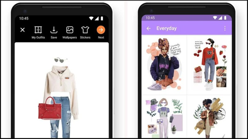 app phối đồ hình 9