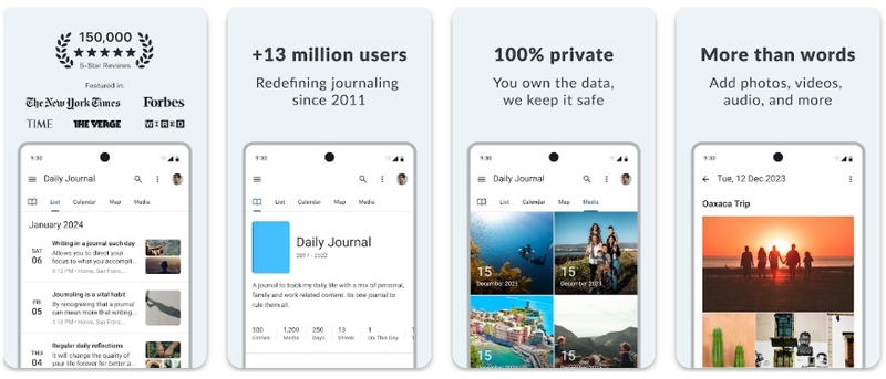 app viết nhật ký 5