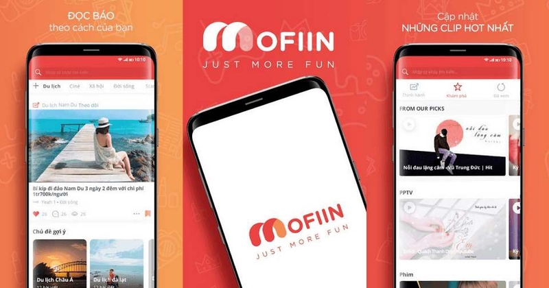 Mofiin là một ứng dụng do Yeah1 Network phát triển