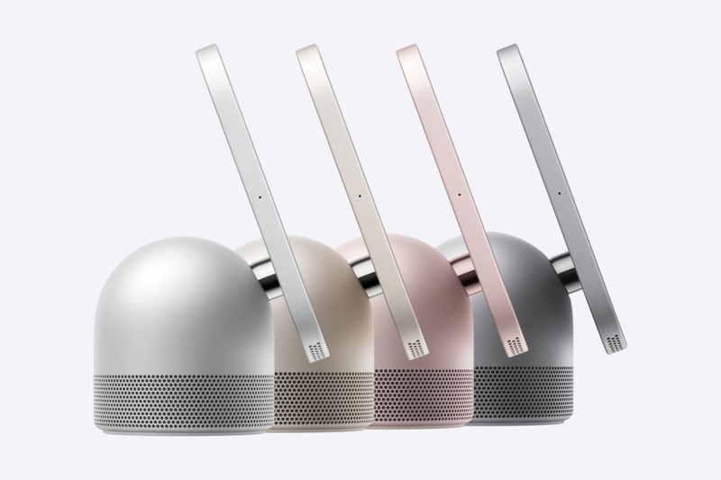 Apple HomeView có 4 tùy chọn màu sắc, với phần màn hình điều chỉnh được góc nghiêng.