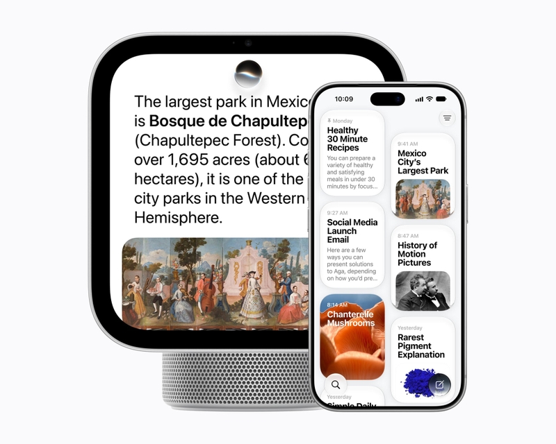 Siri AI trên Apple HomeView hỗ trợ tiếp nối cuộc trò chuyện trên iPhone.