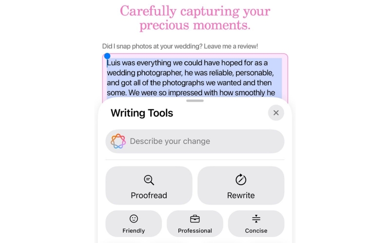 Công cụ Viết - Đồng tác giả thầm lặng trong mọi ứng dụng