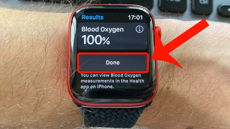 Xem kết quả đo để kiểm tra tình hình sức khoẻ