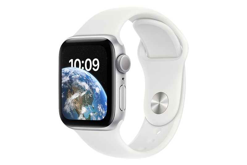 Apple Watch SE 2 GPS 44mm viền nhôm dây cao su 2