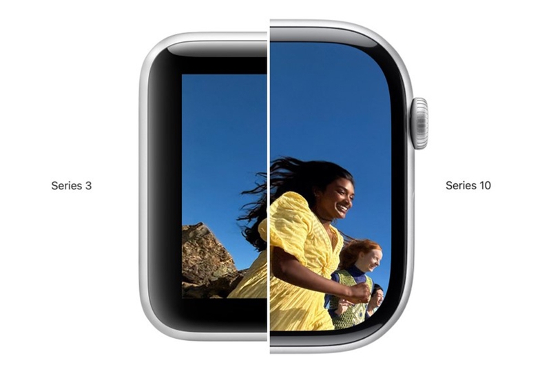 Apple Watch Series 10 GPS 46mm viền nhôm dây cao su cỡ S/M 2