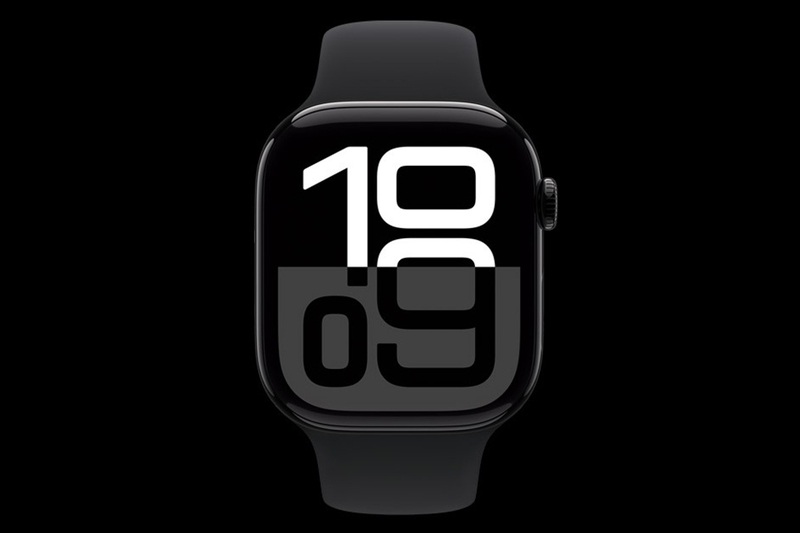 Apple Watch Series 10 GPS 46mm viền nhôm dây cao su cỡ S/M 3